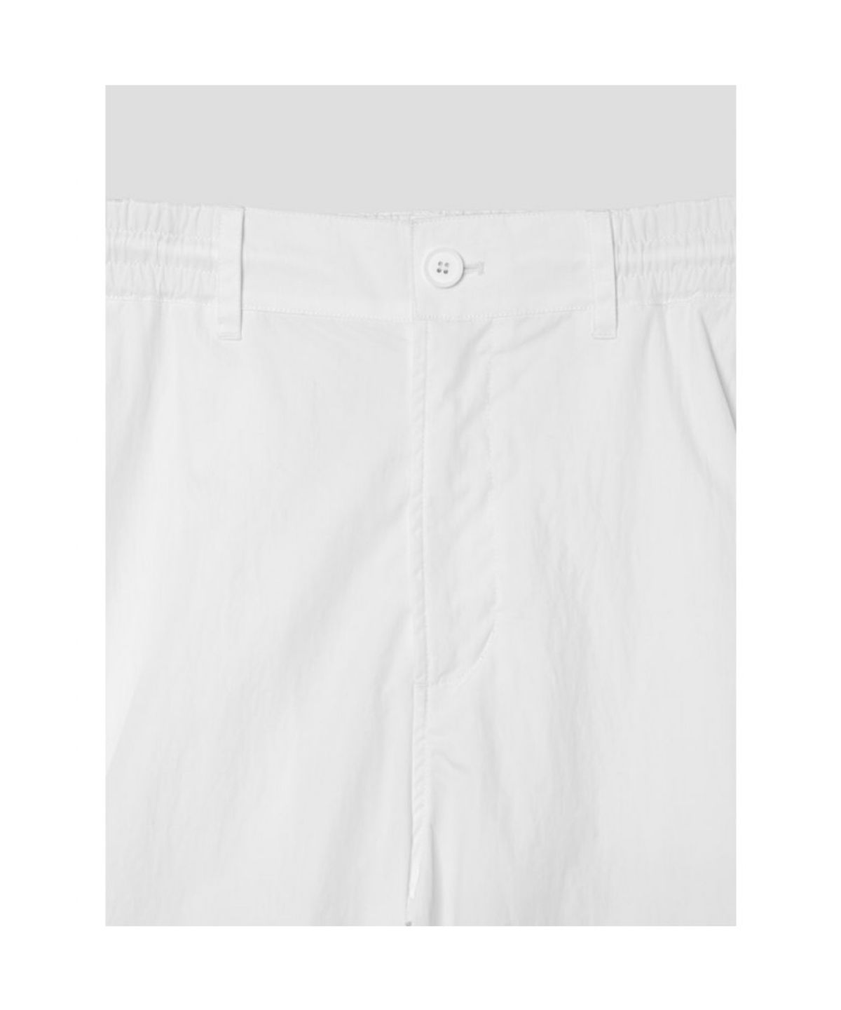 샌드 사운드(SAND SOUND) (UNISEX) 패러슈트 밴딩 팬츠  화이트