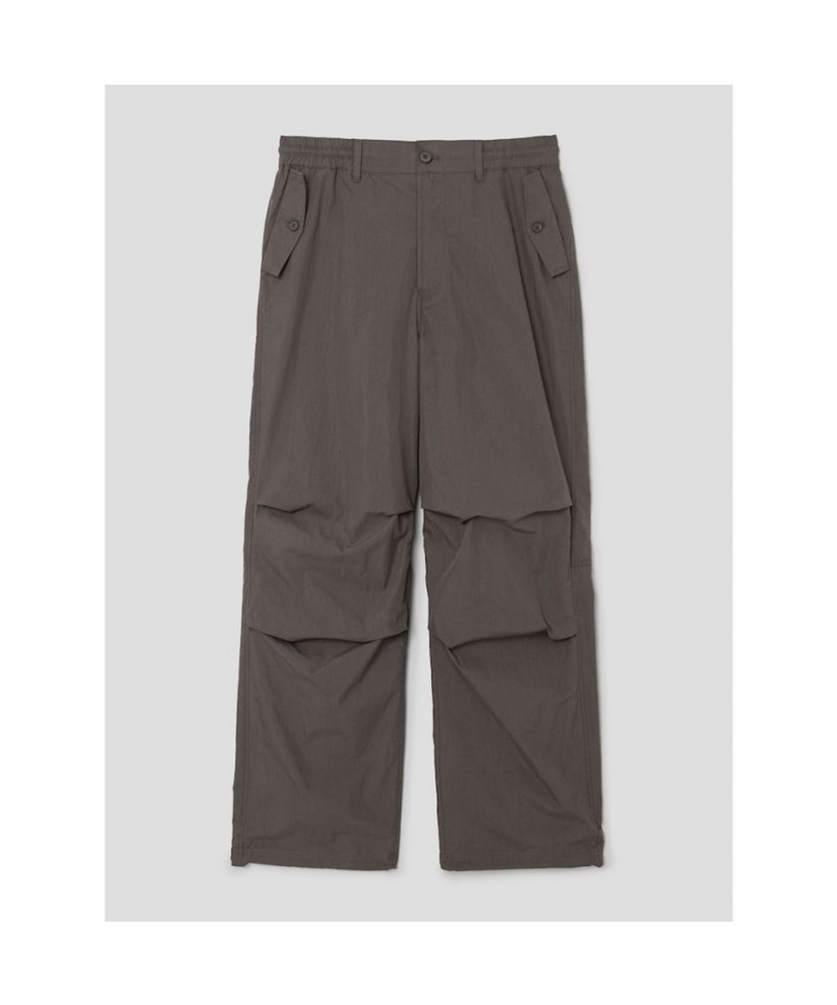 샌드 사운드(SAND SOUND) (UNISEX) 패러슈트 밴딩 팬츠  카키