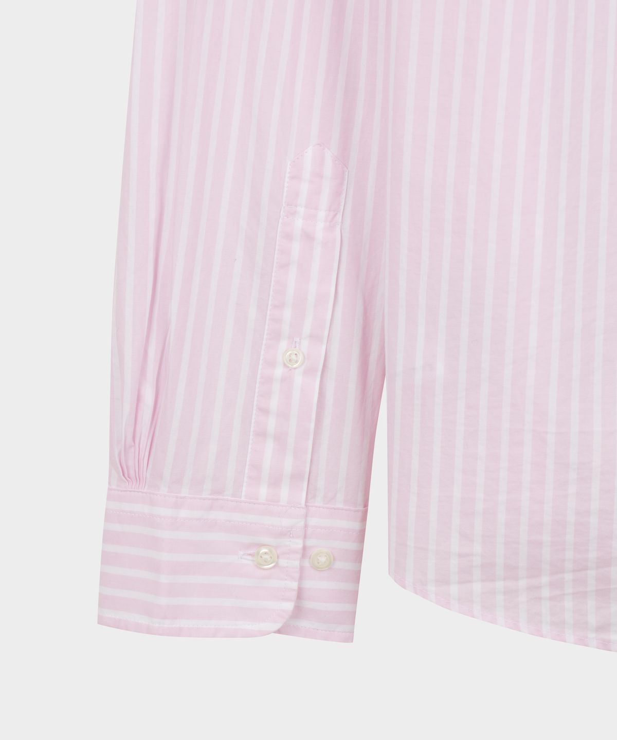 브룩스 브라더스(BROOKS BROTHERS) 프라이데이 포플린 뱅갈 스트라이프 셔츠 (핑크) (BBTHMMG107)
