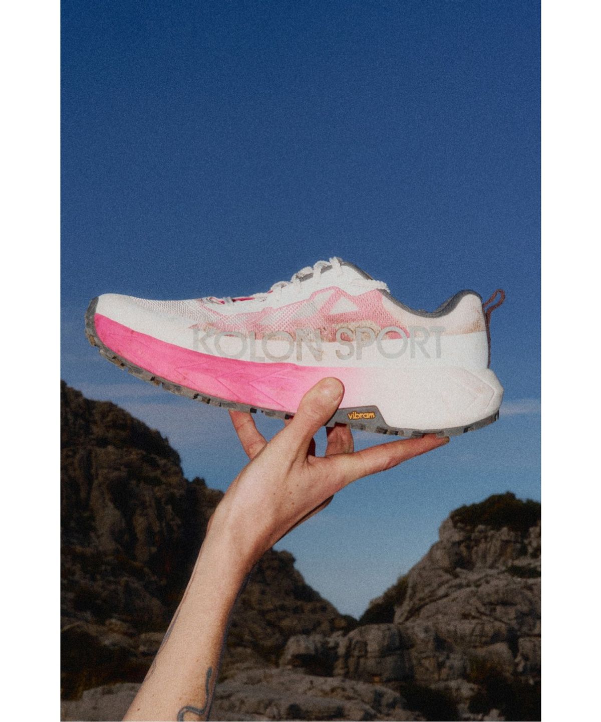 코오롱스포츠(KOLON SPORT) [TRAIL] 트레일러닝 슈즈 HYPERLEAP TL-X FE4TX26010PIN