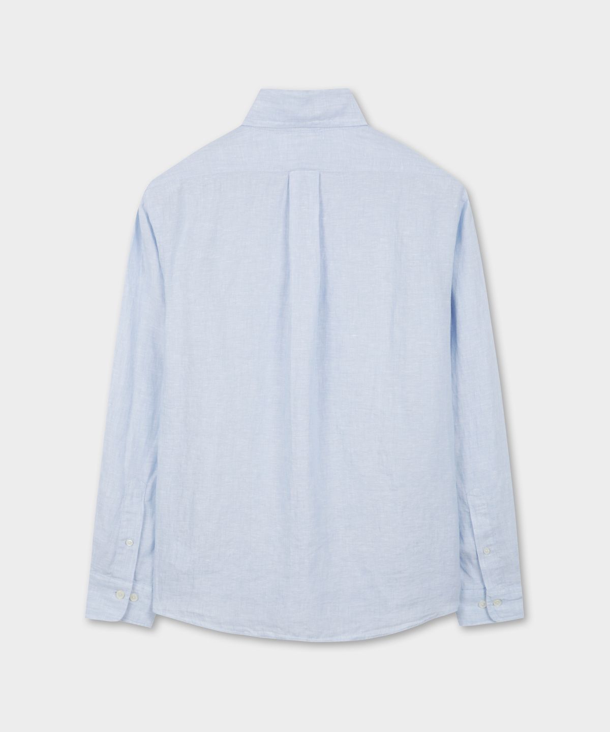 브룩스 브라더스(BROOKS BROTHERS) 베어드 맥넛 아이리쉬 린넨 로고 셔츠 (블루) (BBTHMMG201)