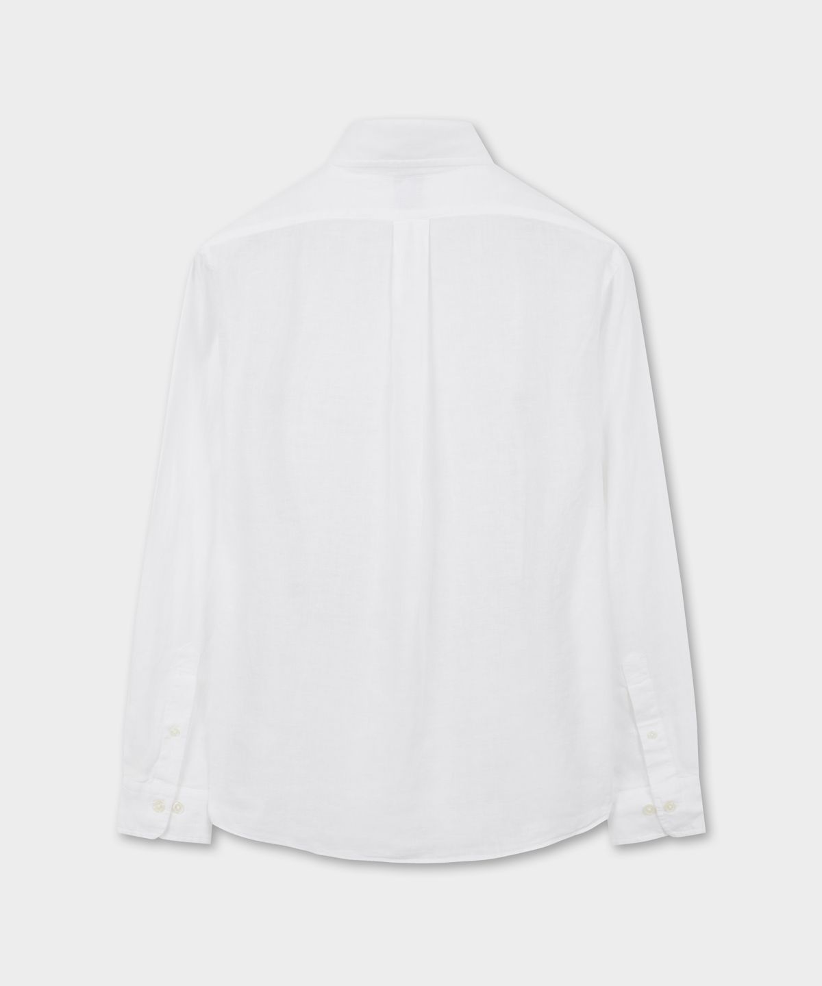 브룩스 브라더스(BROOKS BROTHERS) 베어드 맥넛 아이리쉬 린넨 로고 셔츠 (화이트) (BBTHMMG201)