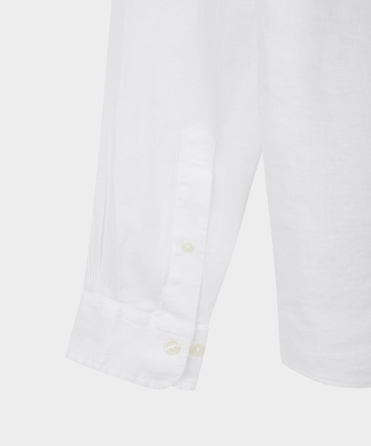 브룩스 브라더스(BROOKS BROTHERS) 베어드 맥넛 아이리쉬 린넨 로고 셔츠 (화이트) (BBTHMMG201)