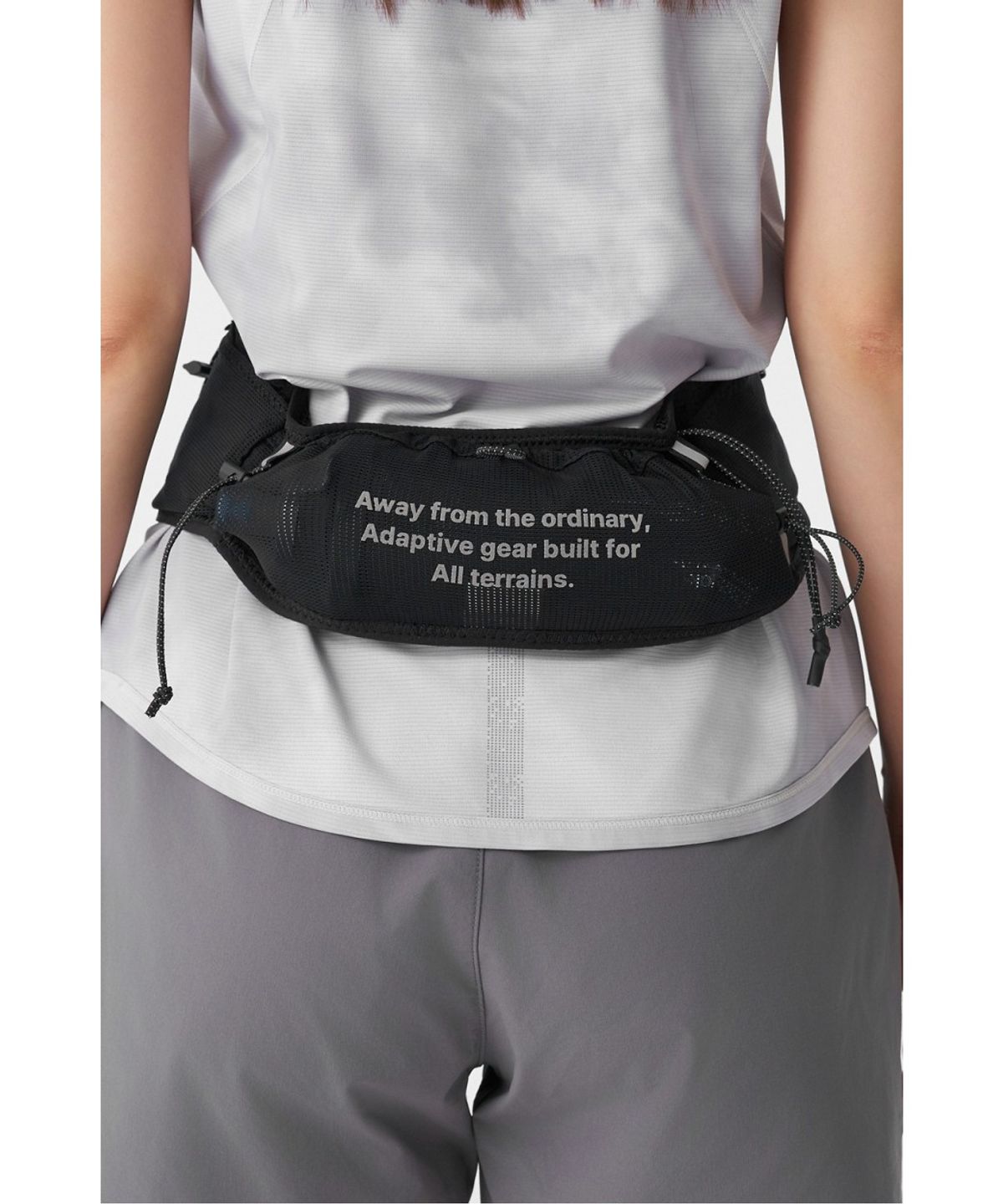 코오롱스포츠(KOLON SPORT) [TRAIL] 남녀공용 트레일러닝 힙벨트 QEBDX26731BLK