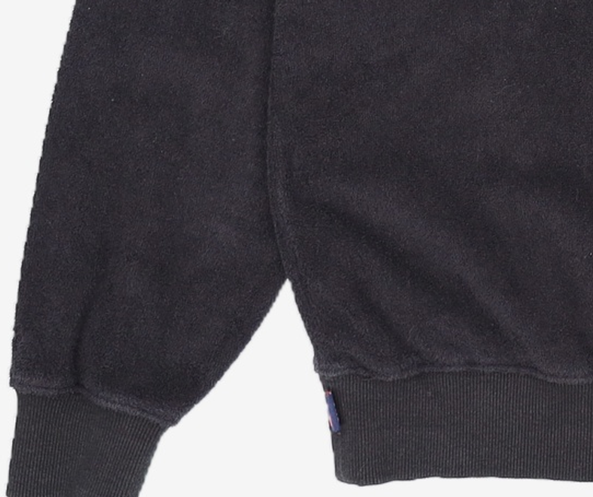 예일(YALE) TERRY EMBROIDERY TENNIS CREWNECK BLACK S