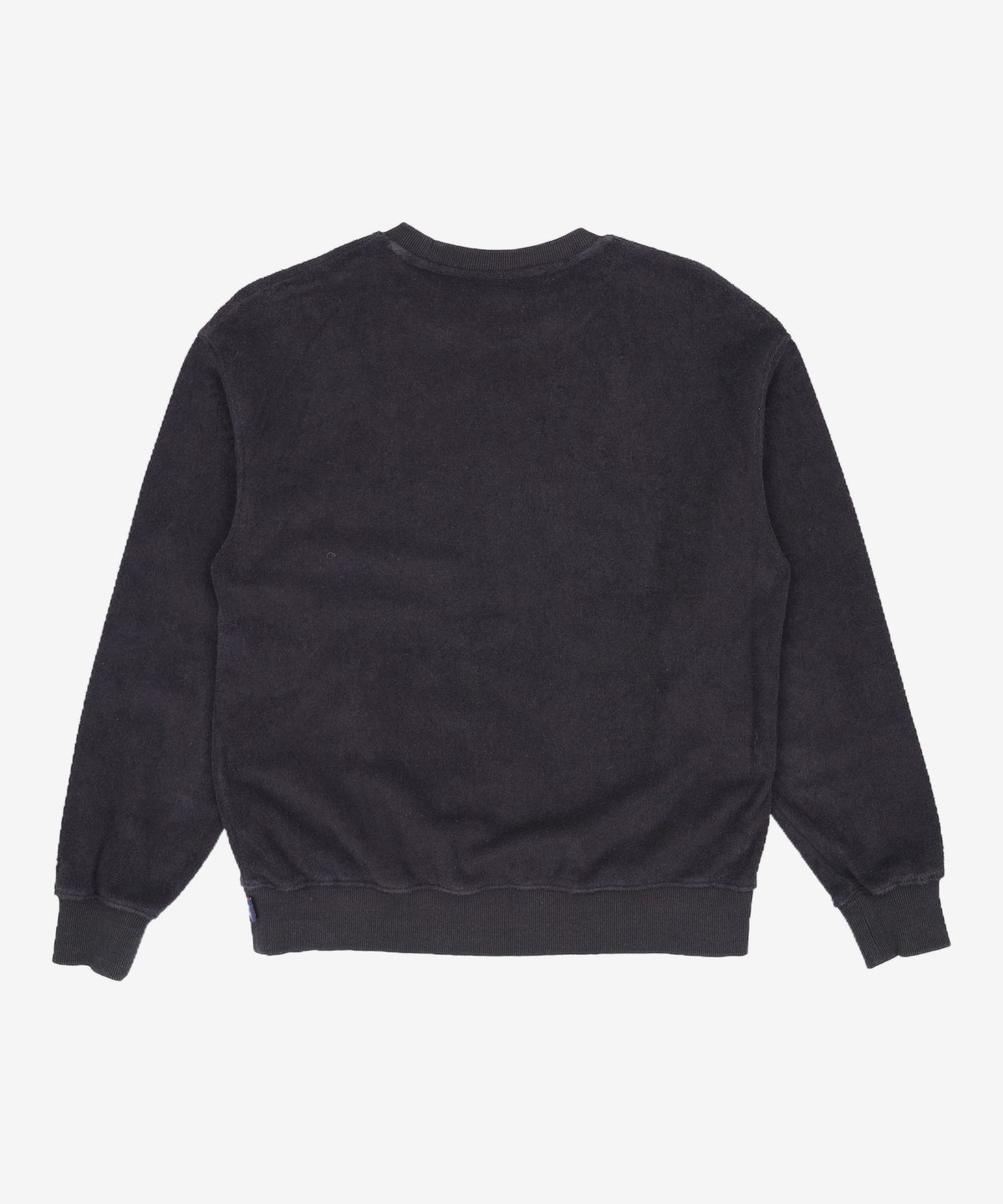 예일(YALE) TERRY EMBROIDERY TENNIS CREWNECK BLACK S