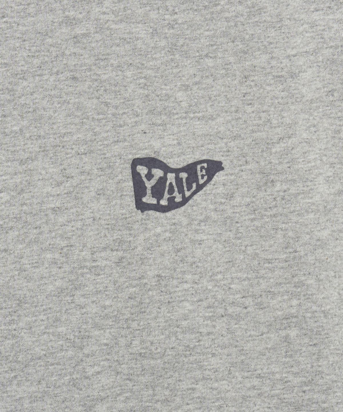예일(YALE) 코네티컷 그래픽 티셔츠_그레이