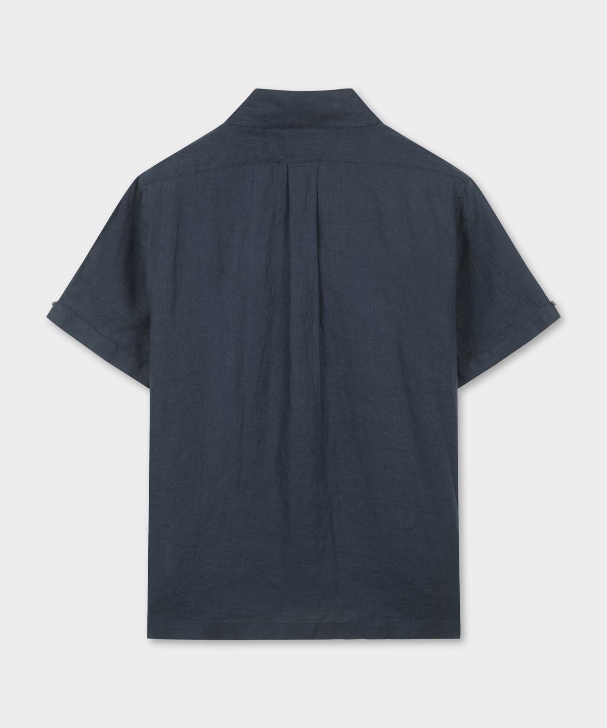 브룩스 브라더스(BROOKS BROTHERS) 베어드 맥넛 아이리쉬 린넨 캠프 셔츠 (네이비) (BBTPMMG202)