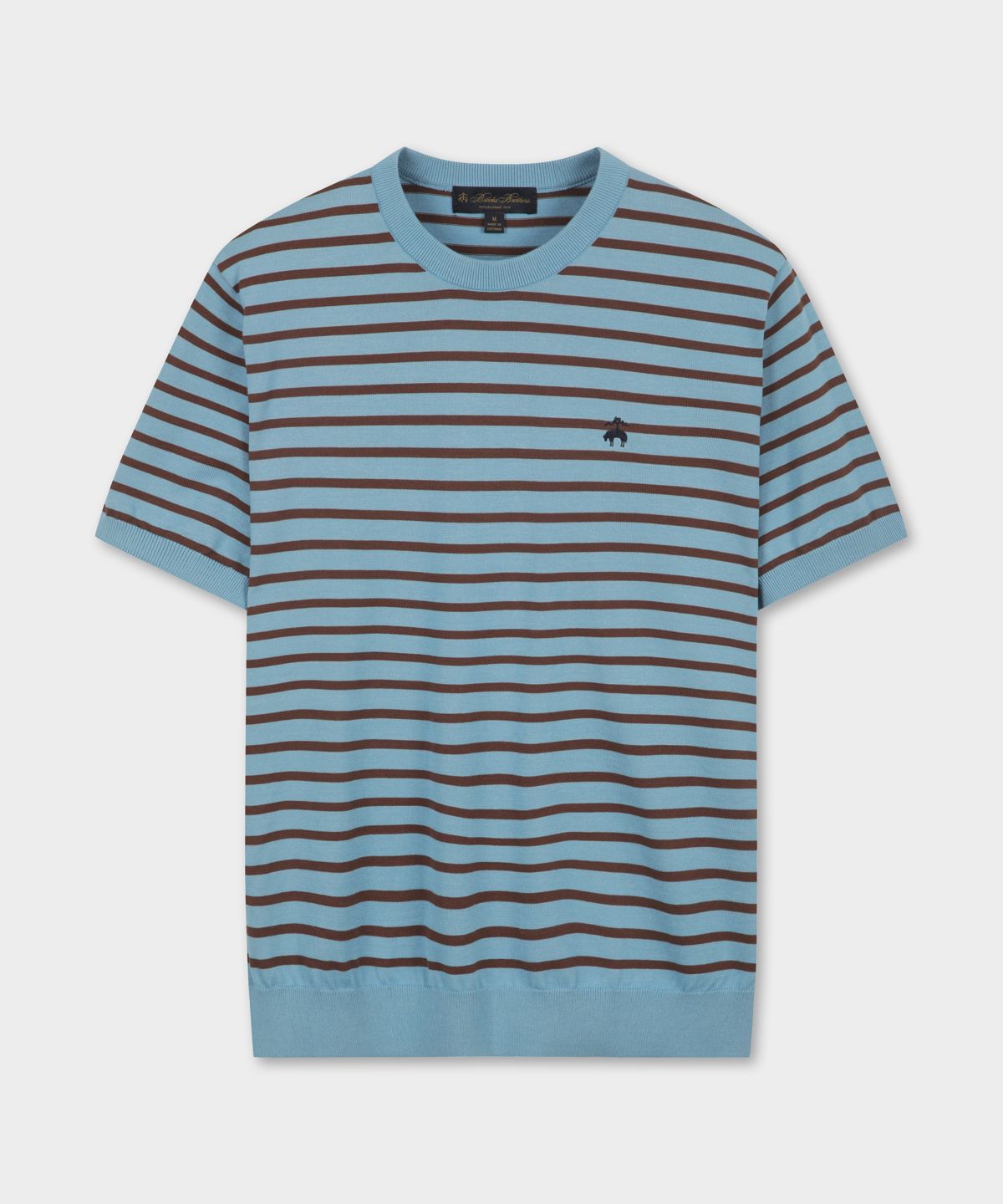 브룩스 브라더스(BROOKS BROTHERS) 스트라이프 풀오버 스웨터 (블루) (BBWRMBG205)