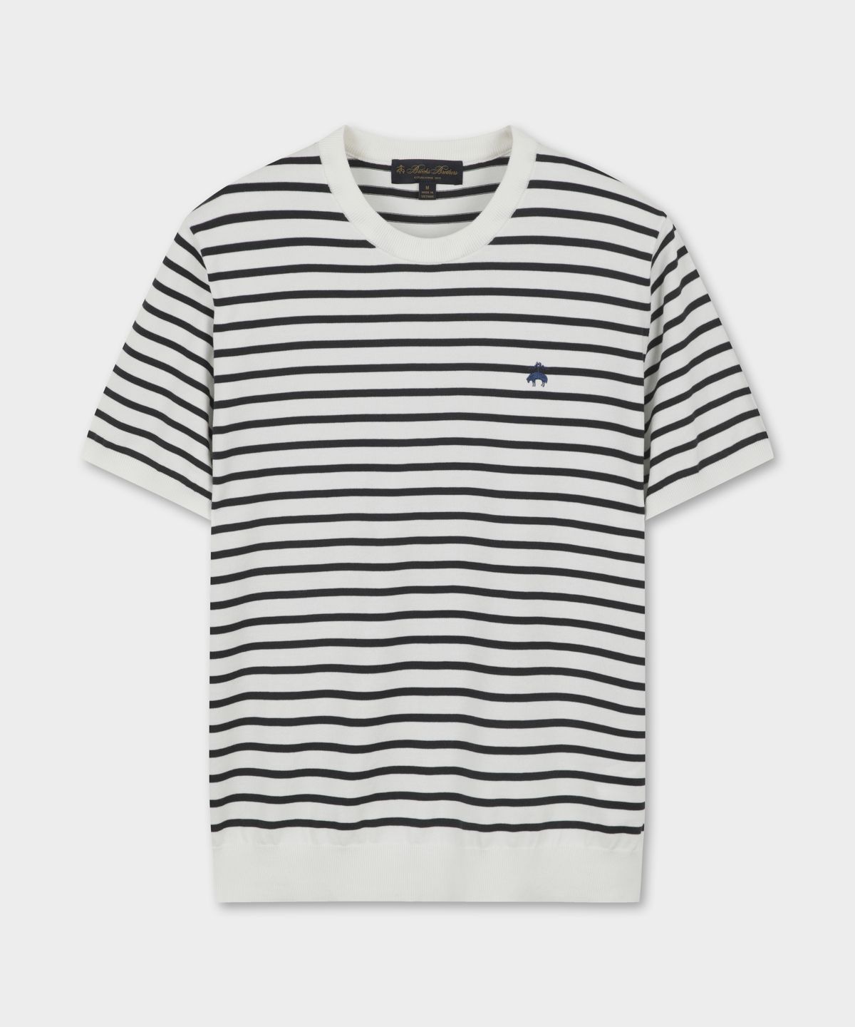 브룩스 브라더스(BROOKS BROTHERS) 스트라이프 풀오버 스웨터 (화이트) (BBWRMBG205)