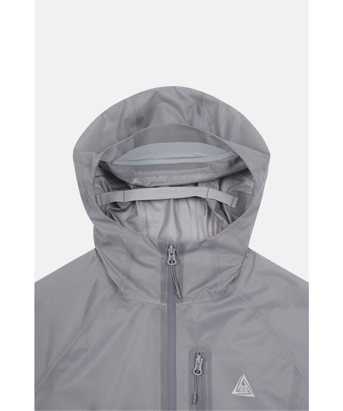 코오롱스포츠(KOLON SPORT) [TRAIL] 여성 경량 후드형 방수 재킷 TVJJX26712GRY