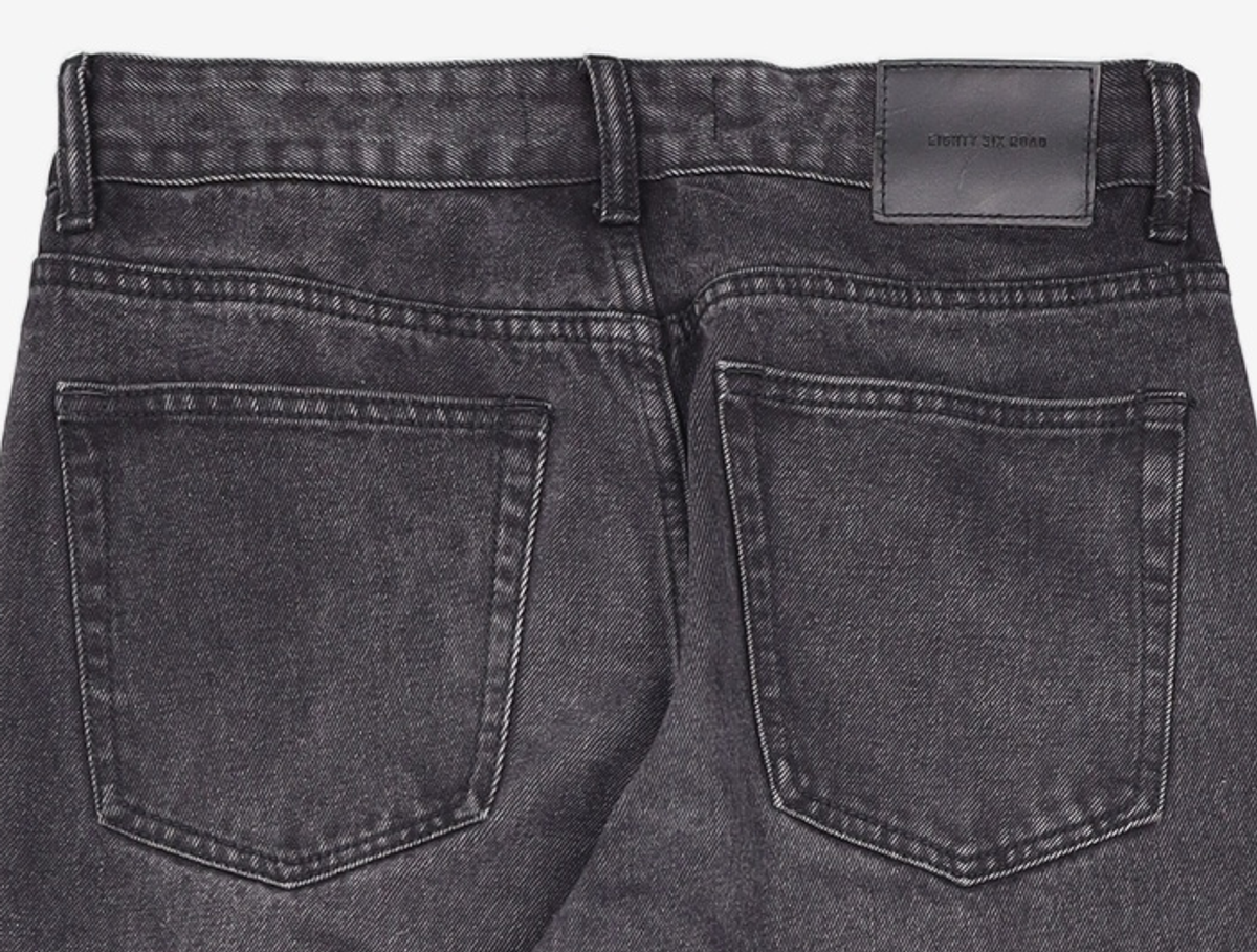 86로드(86ROAD) BLACK NORMAL CHIP / CROP TAPERED 30