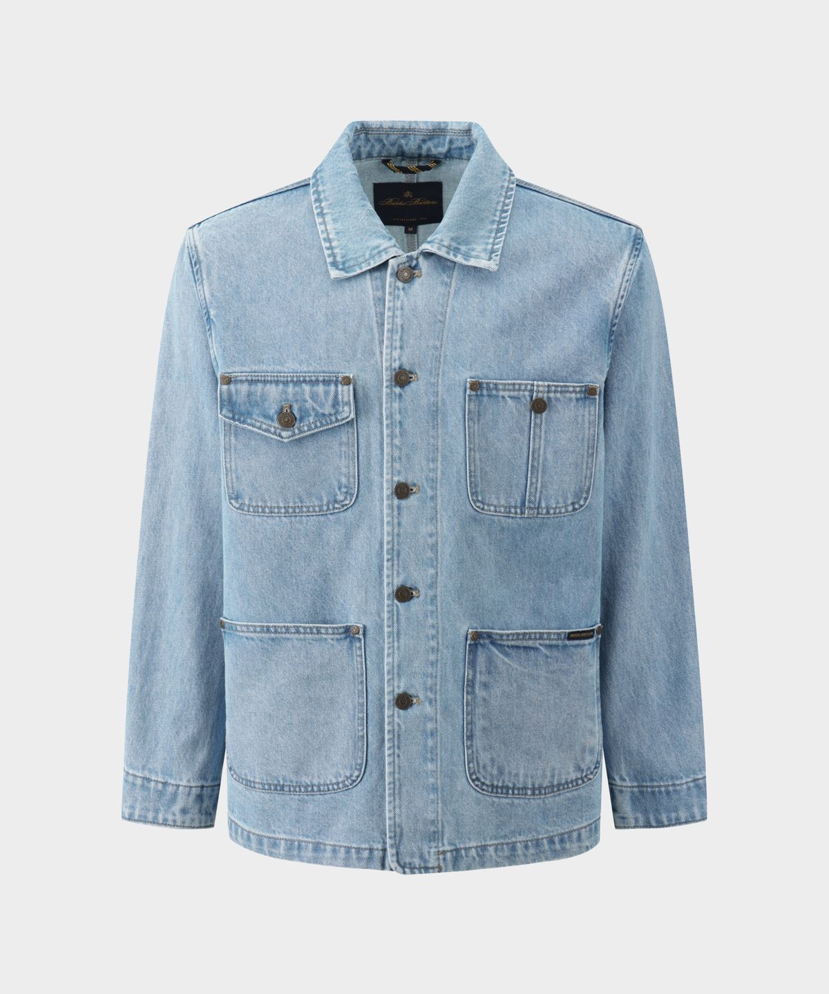 브룩스 브라더스(BROOKS BROTHERS) [Heritage] 데님 초어재킷 (블루) (BBOTMHG154)