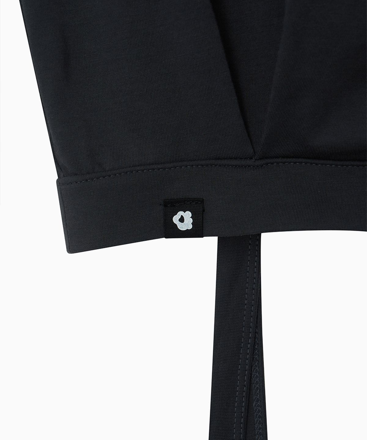 오헤시오(OHESHIO) TWO-WAY SHIRRING SLEEVELESS, CHARCOAL