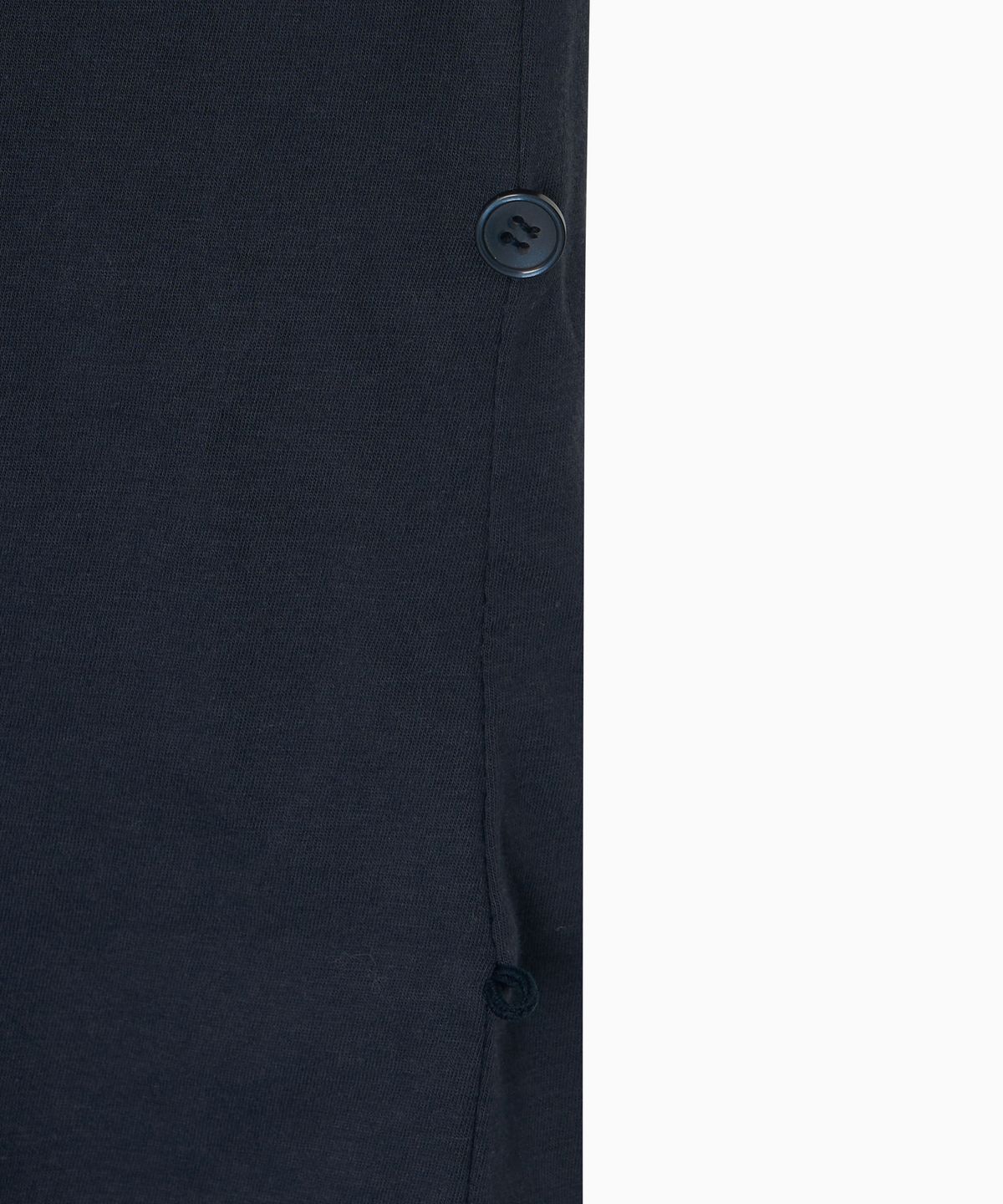 오헤시오(OHESHIO) TWO-WAY LAYERED T-SHIRT, NAVY