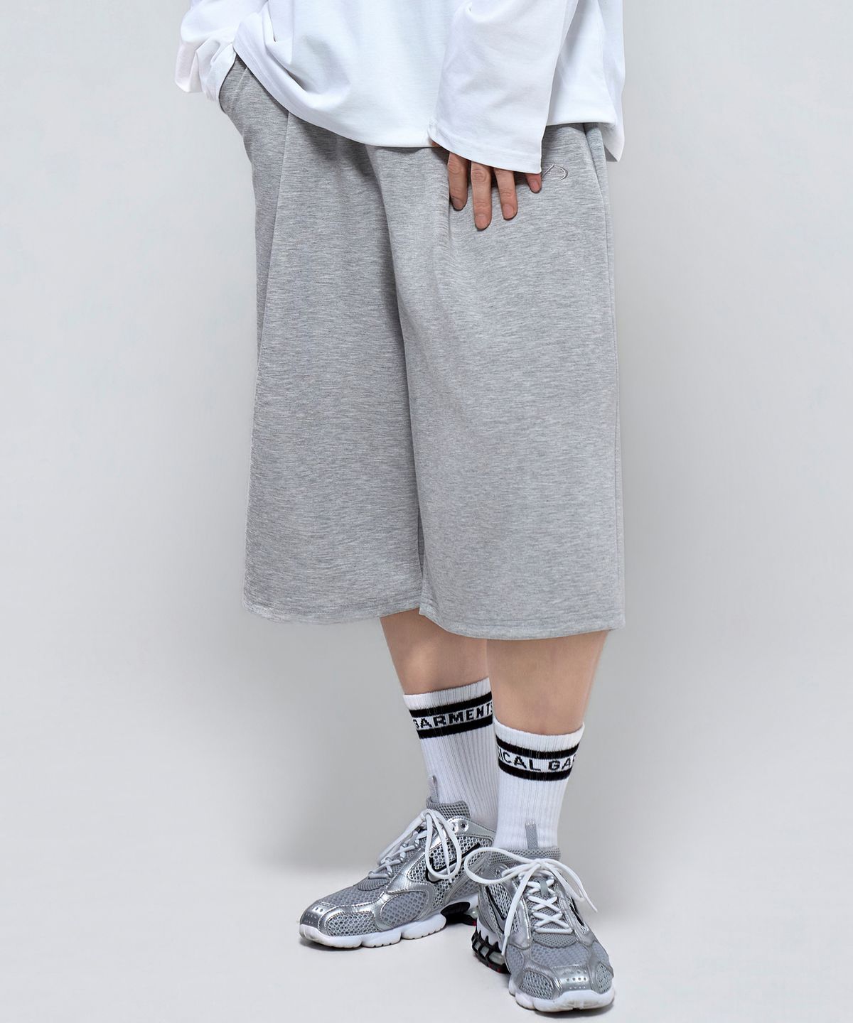 피지컬가먼츠(PHYSICAL GARMENTS) P2628 강연 텐션 핀턱 버뮤다팬츠 [4COLOR]