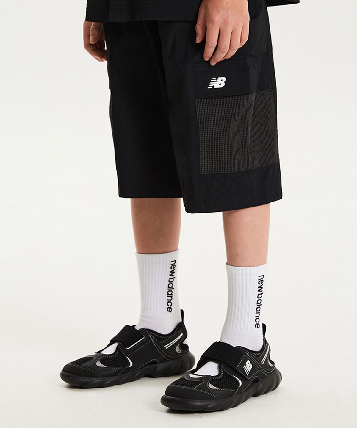 뉴발란스 키즈(NEWBALANCEKIDS) NBSC_아동 타슬란 카고 버뮤다 반바지 NK9VG2772U19