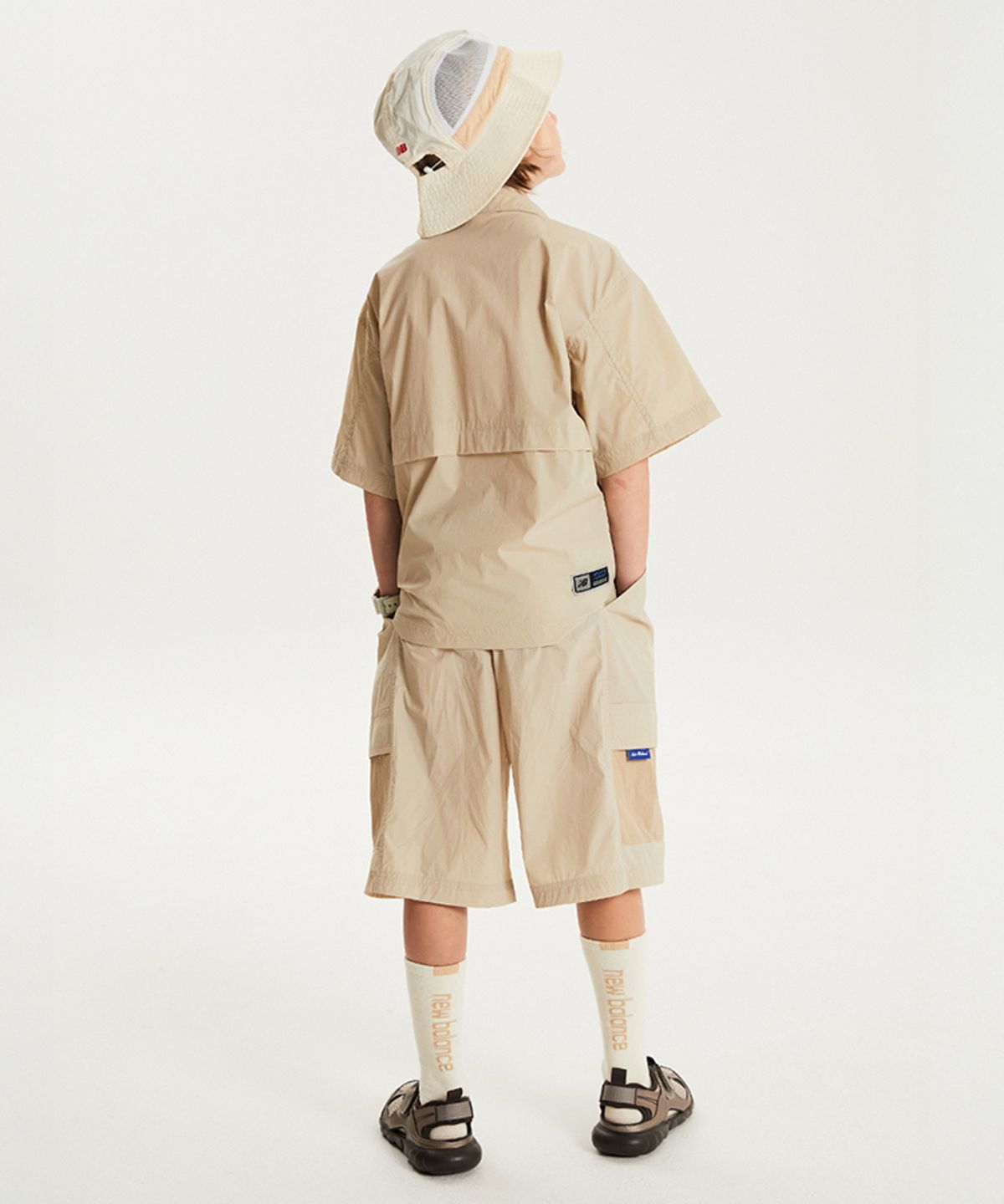 뉴발란스 키즈(NEWBALANCEKIDS) NBSC_아동 타슬란 카고 버뮤다 반바지 NK9VG2772U35