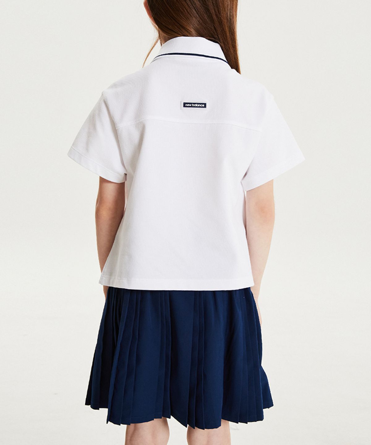 뉴발란스 키즈(NEWBALANCEKIDS) NBgC_아동 여아 카라 티셔츠 스커트 셋업 NK9YG2881G10