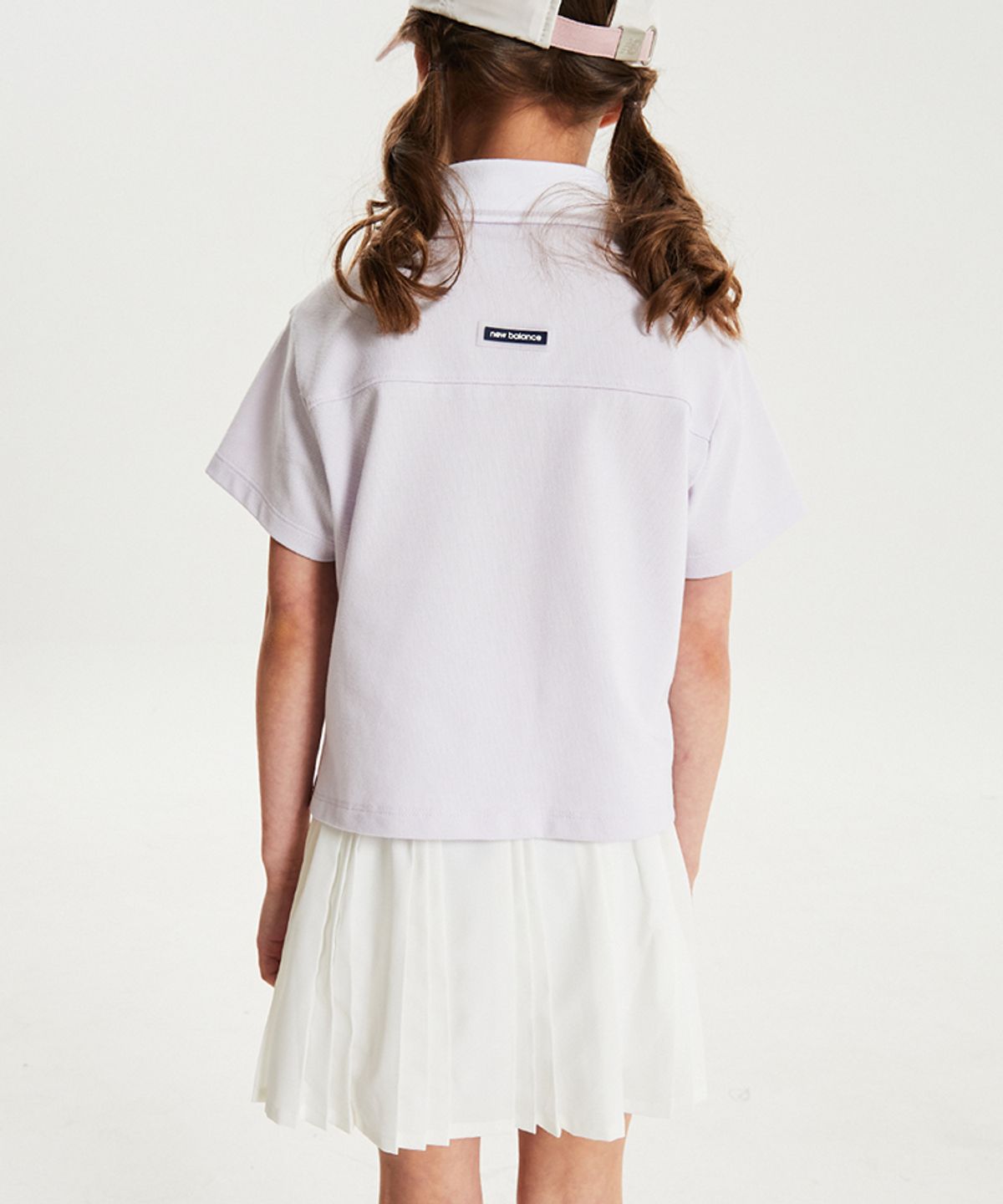 뉴발란스 키즈(NEWBALANCEKIDS) NBgC_아동 여아 카라 티셔츠 스커트 셋업 NK9YG2881G88