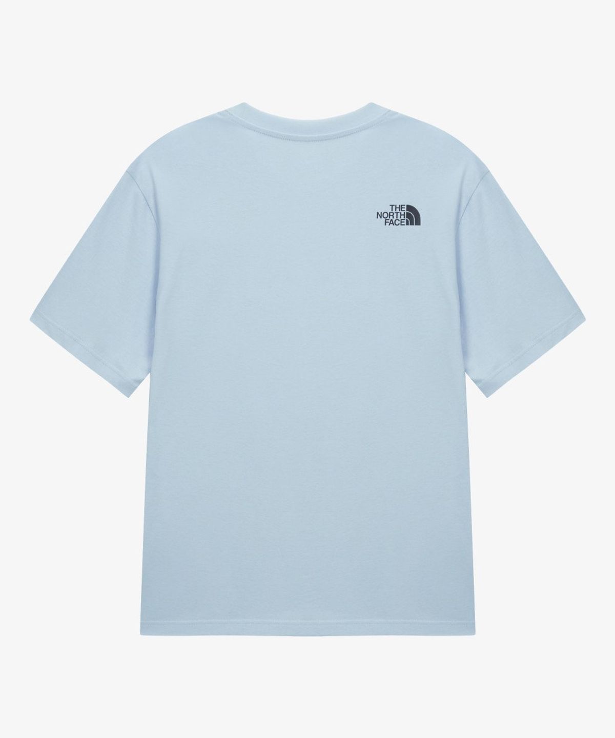 노스페이스(THE NORTH FACE) NT7US03E 남성 코튼 베이직 반팔 티 LIGHT BLUE