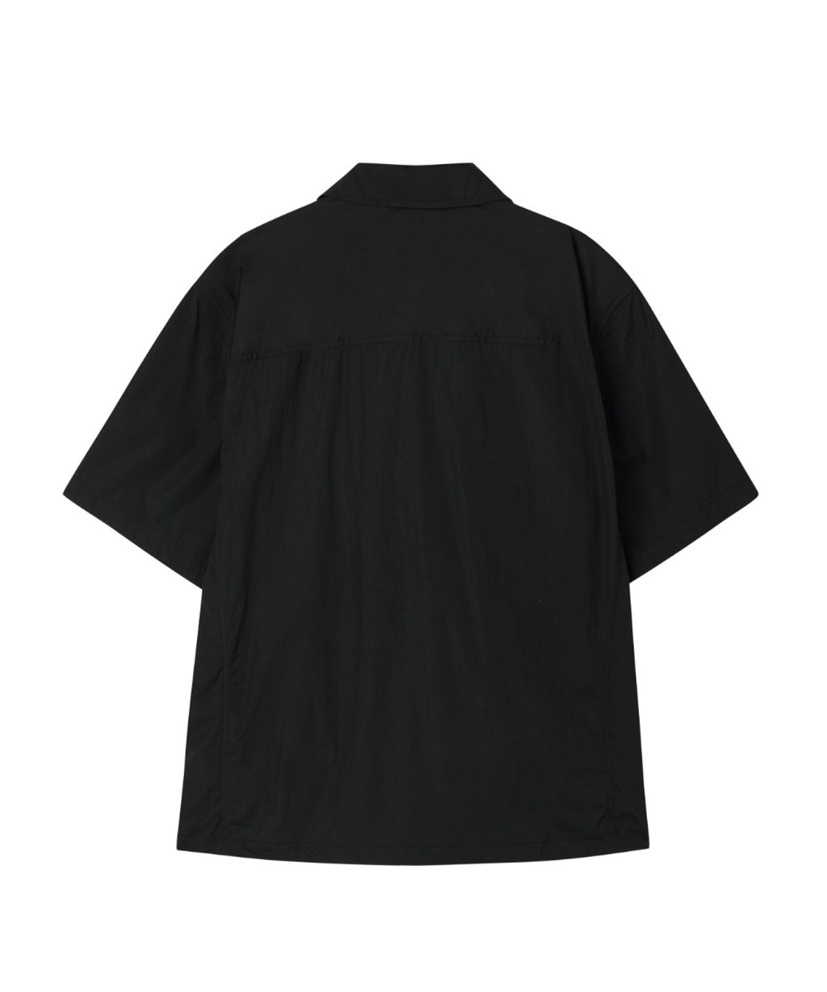 브롬톤 런던(BROMPTON LONDON) CREASE HALF SLEEVE JACKET - BLACK (P262MJK183)