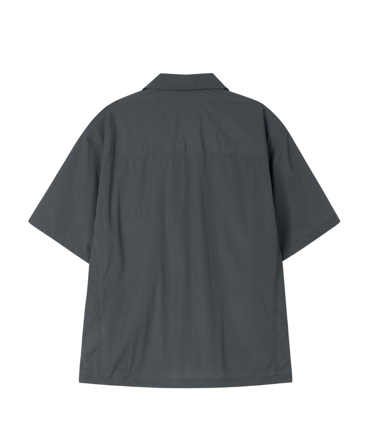 브롬톤 런던(BROMPTON LONDON) CREASE HALF SLEEVE JACKET - GREYISH KHAKI (P262MJK183)