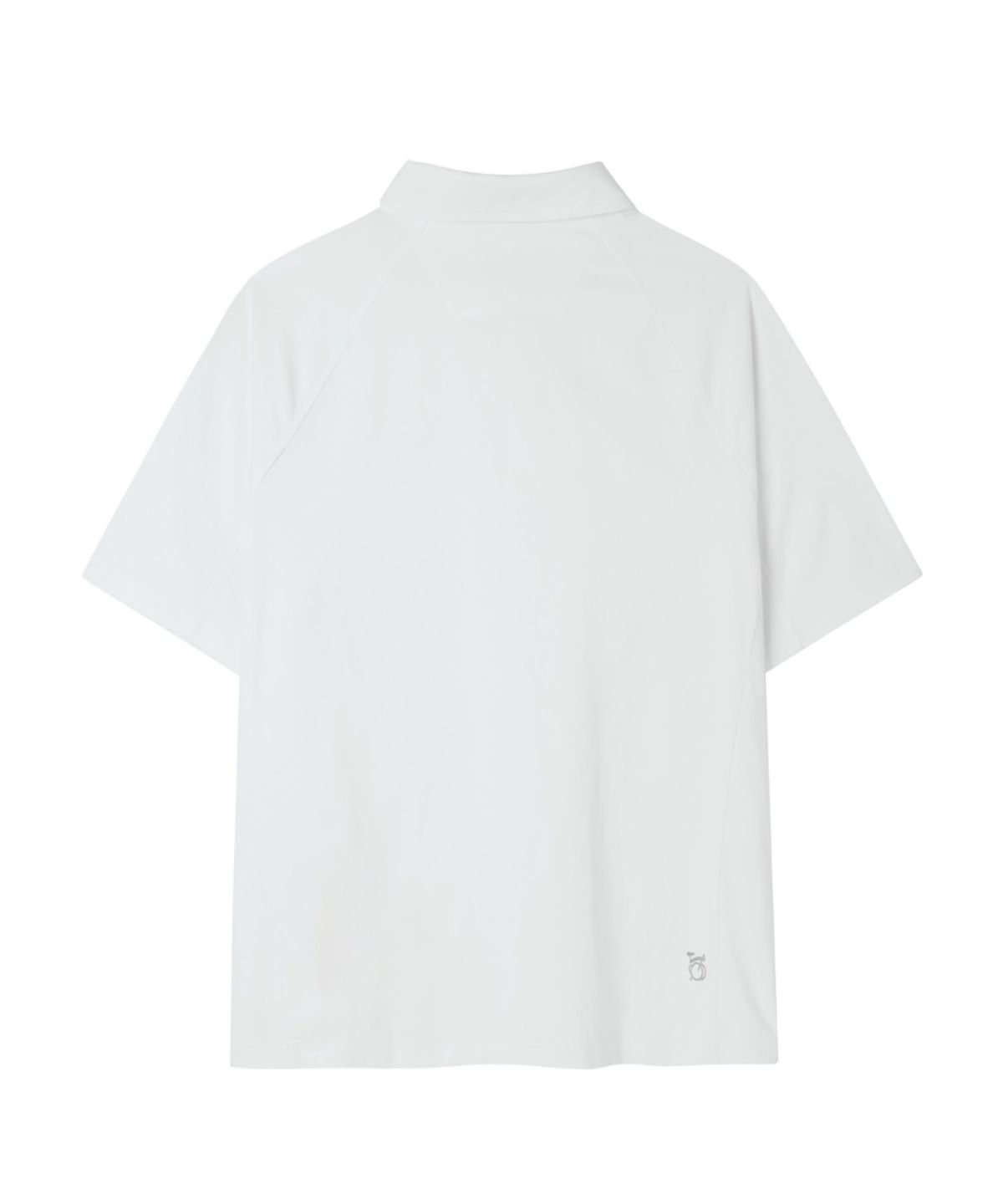 브롬톤 런던(BROMPTON LONDON) SORONA COOL COLLAR T-SHIRT - WHITE (P262MPL141)