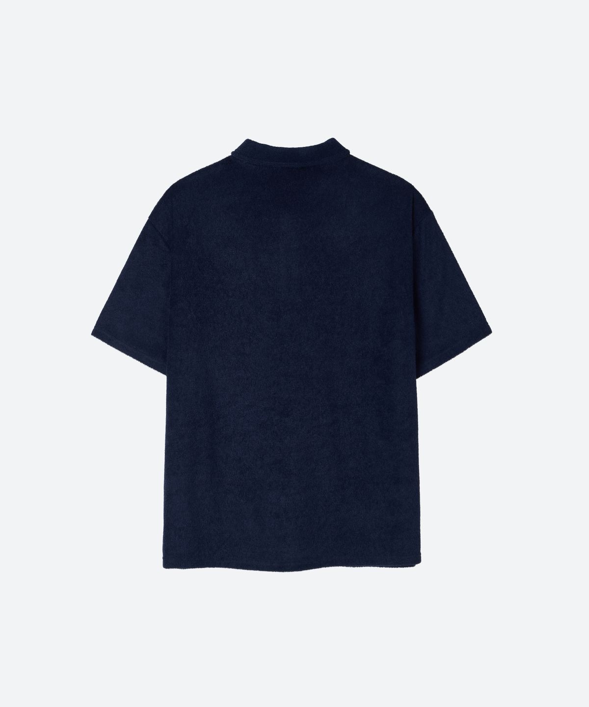 문선 아카이브(MOONSUN ARCHIVE) M.C UNISEX, Logo Terry Polo Shirt / NAVY