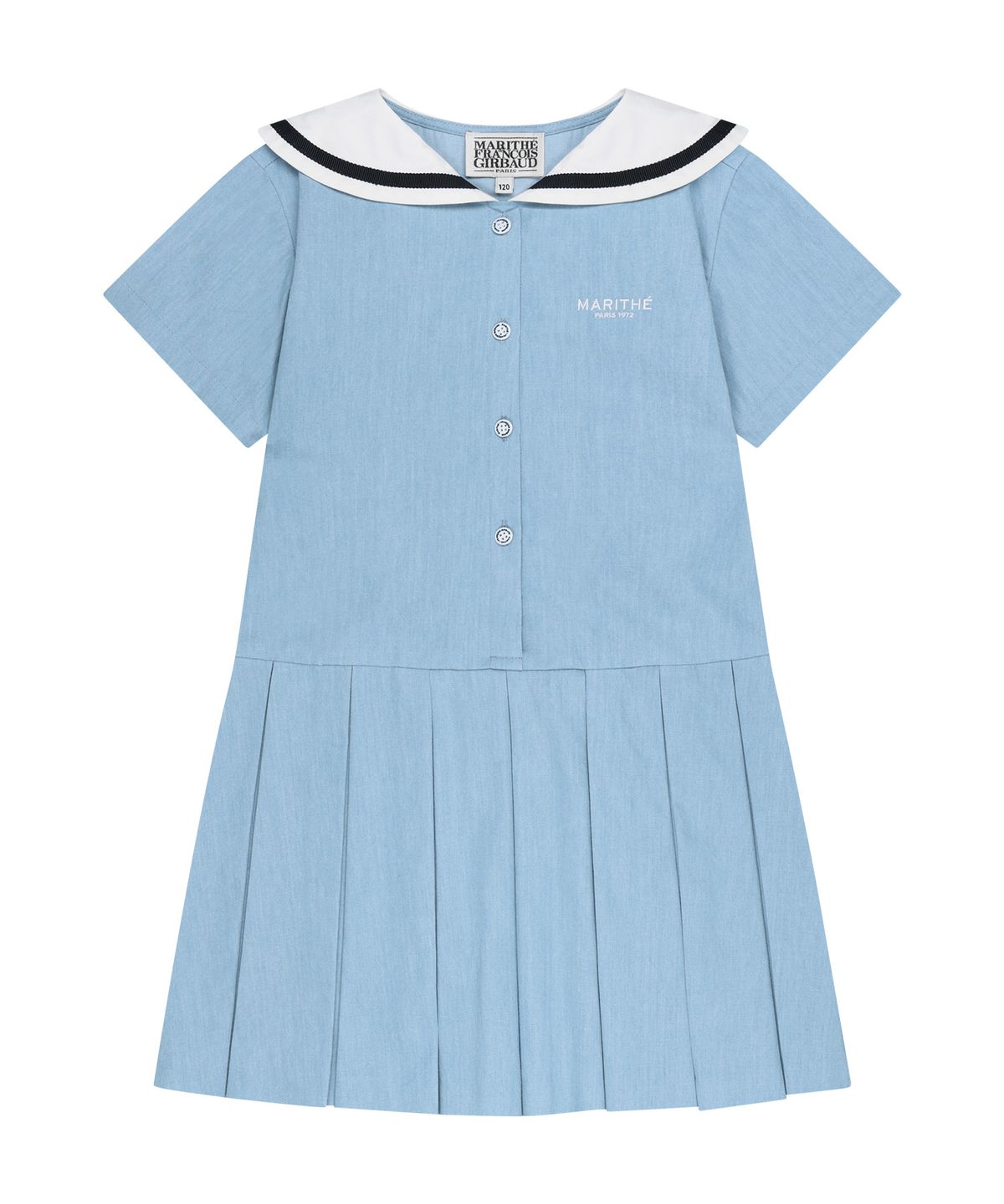 마리떼 키즈(MARITHÉ KIDS) KIDS W SAILOR MARINE DRESS light blue