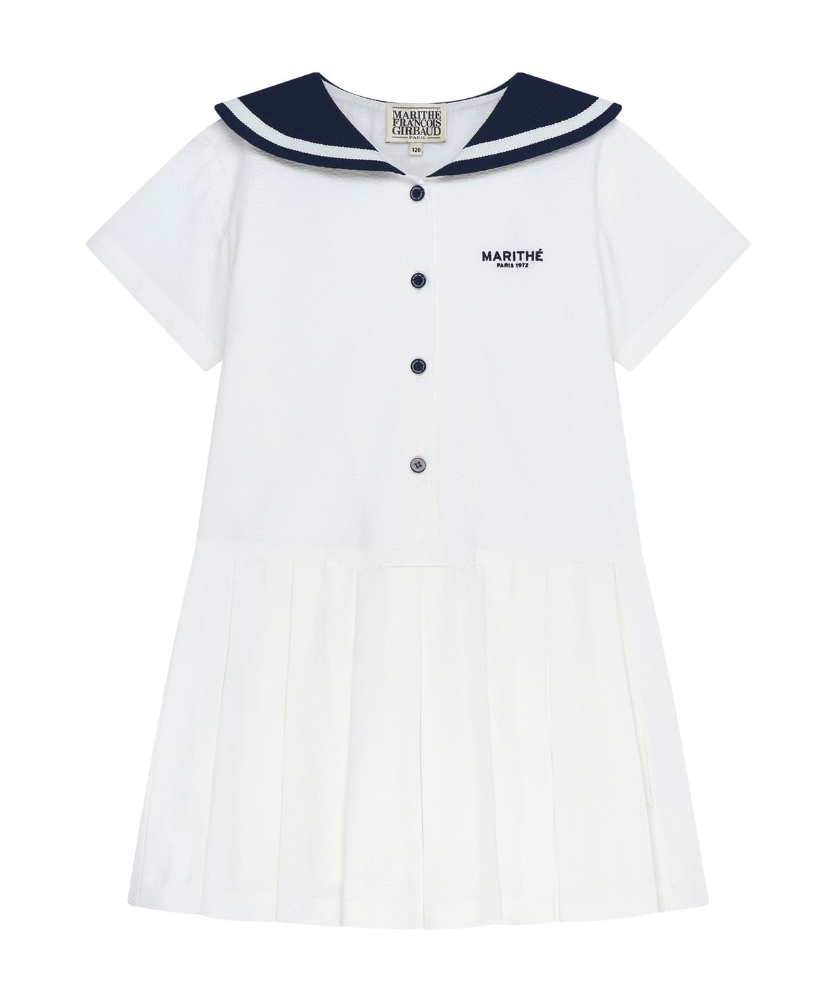 마리떼 키즈(MARITHÉ KIDS) KIDS W SAILOR MARINE DRESS white