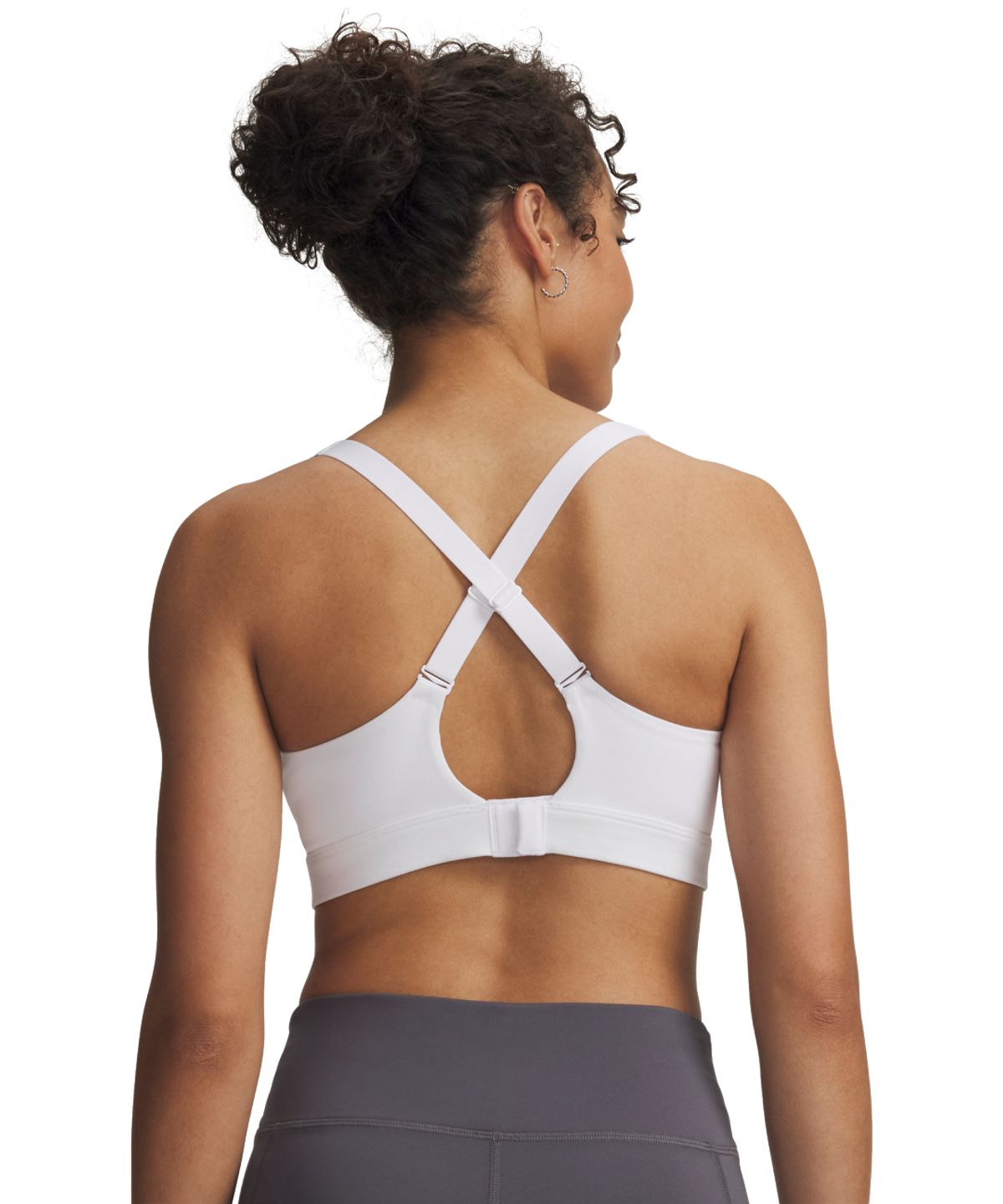 언더아머(UNDERARMOUR) 여성 에포트리스 하이 스포츠 브라 6011263-100