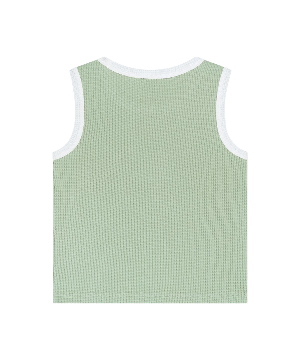 마리떼 키즈(MARITHÉ KIDS) KIDS WAFFLE RINGER SLEEVELESS mint