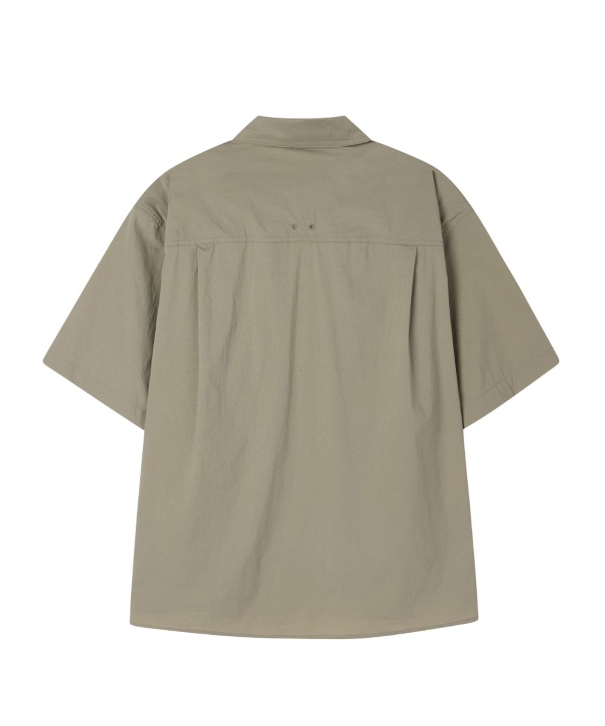 브롬톤 런던(BROMPTON LONDON) HALF SLEEVE SHIRT - LIGHT KHAKI (P262MSH185)