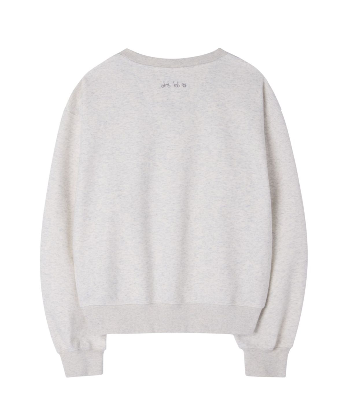 브롬톤 런던(BROMPTON LONDON) W SWEATSHIRT - OATMEAL (P261WSW160)