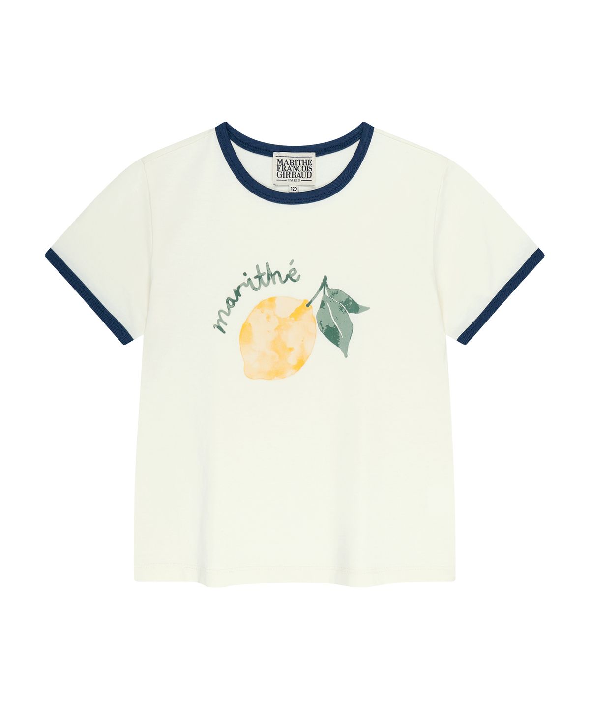 마리떼 키즈(MARITHÉ KIDS) KIDS CITRON RINGER TEE ivory
