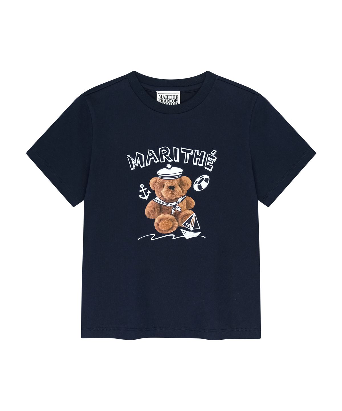 마리떼 키즈(MARITHÉ KIDS) KIDS MARINE BEAR REGEN TEE navy