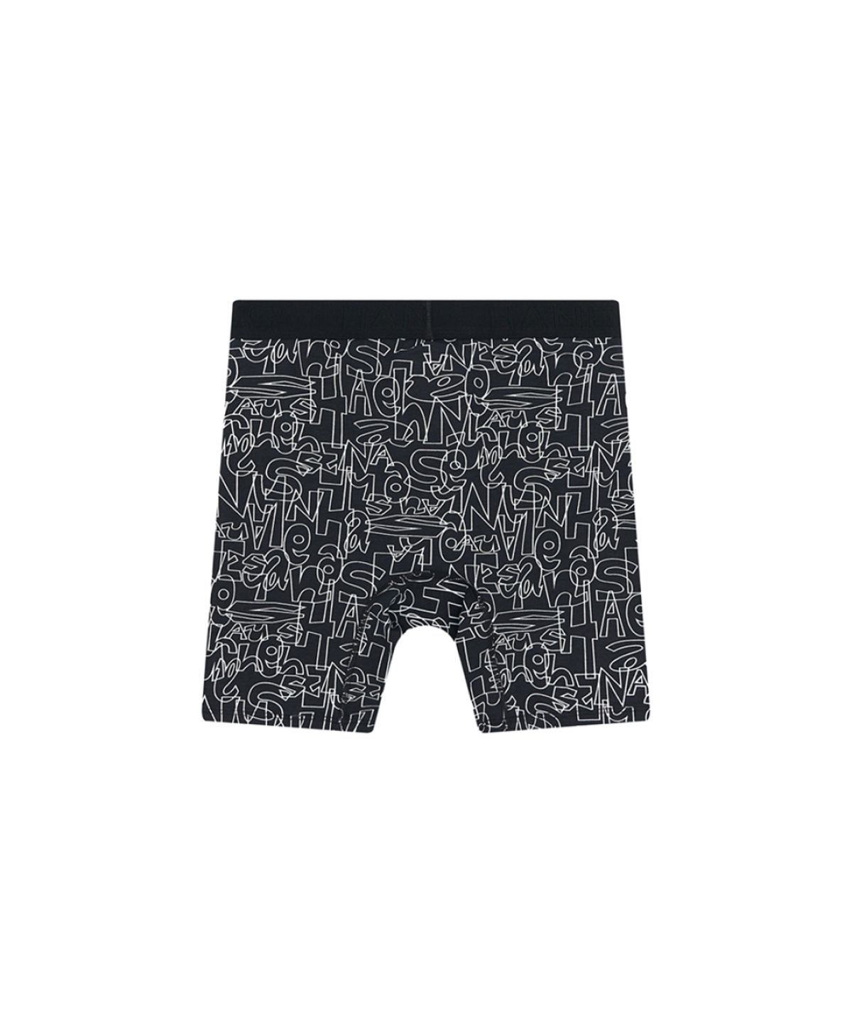 헤인즈(HANES) 컴포트 플렉스 핏 박서 브리프 프린트 블랙 X 블랙