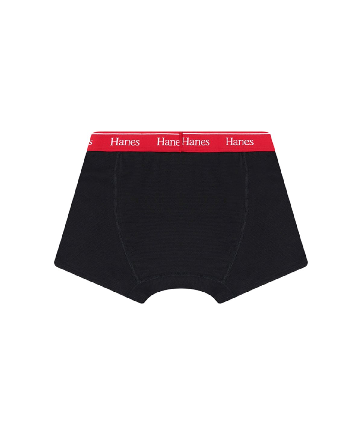 헤인즈(HANES) 오리지널스 코튼 박서 브리프 블랙 X 레드