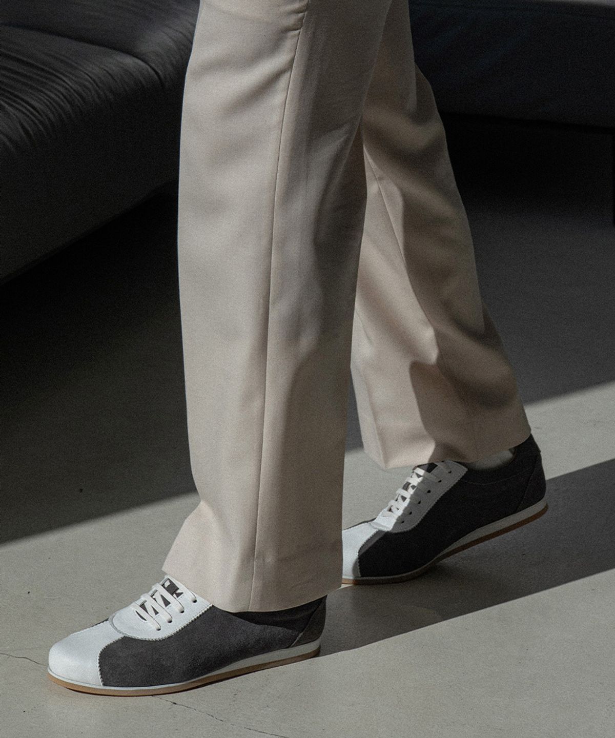 올클래식(ALLCLASSIC) ALC1380 어반 스니커즈_gray suede