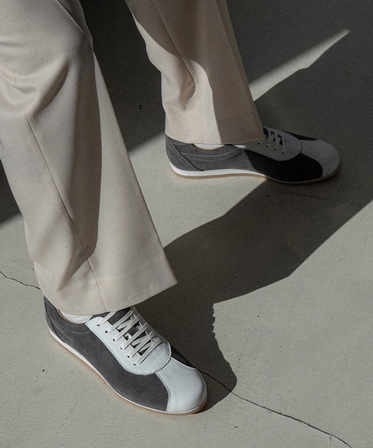 올클래식(ALLCLASSIC) ALC1380 어반 스니커즈_gray suede