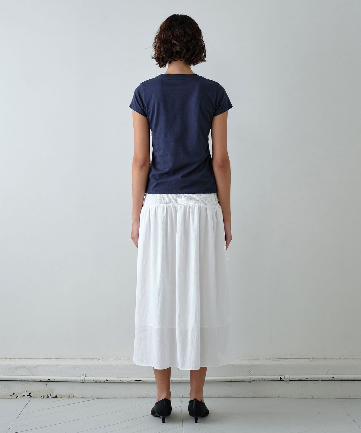 시메트릭 퍼센트(SYMMETRICPERCENT) Logo Lettering TS / Navy
