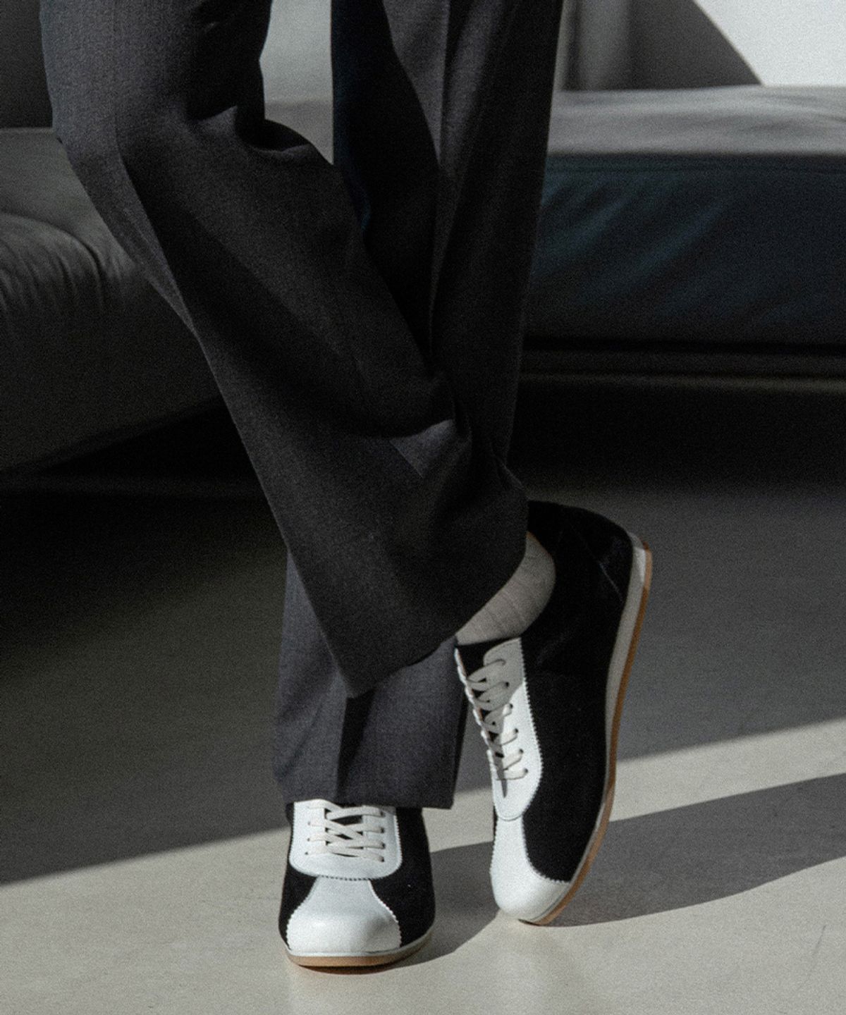 올클래식(ALLCLASSIC) ALC1380 어반 스니커즈_black suede