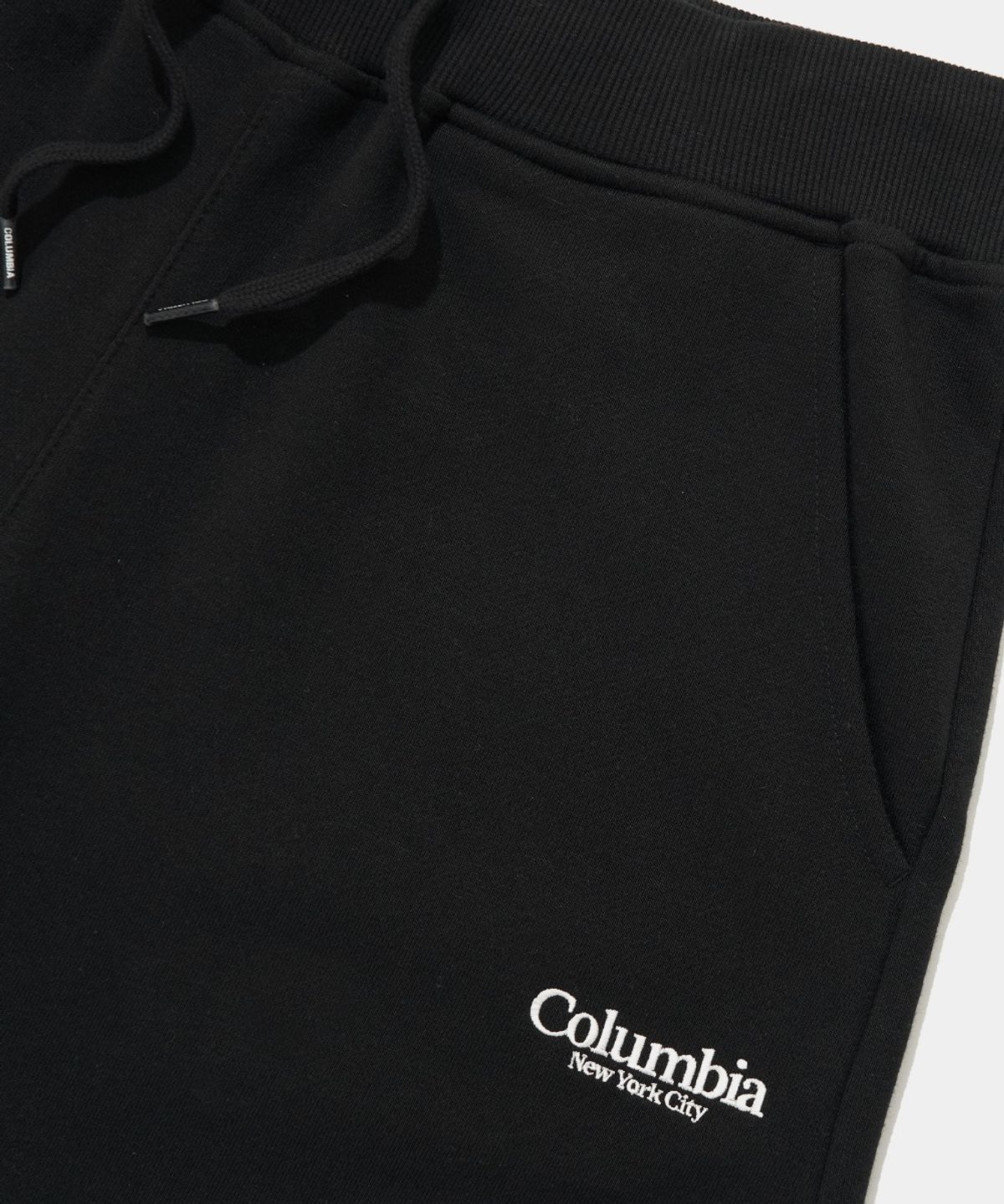 컬럼비아 유니버시티(COLUMBIA UNIVERSITY) NYC EMB TERRY SWEAT SHORTS PANTS_BLACK