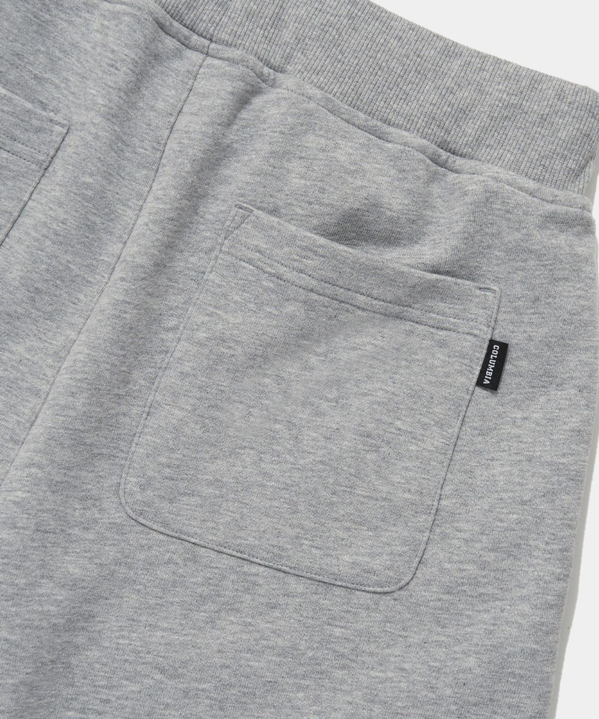 컬럼비아 유니버시티(COLUMBIA UNIVERSITY) NYC EMB TERRY SWEAT SHORTS PANTS_MELANGE GRAY