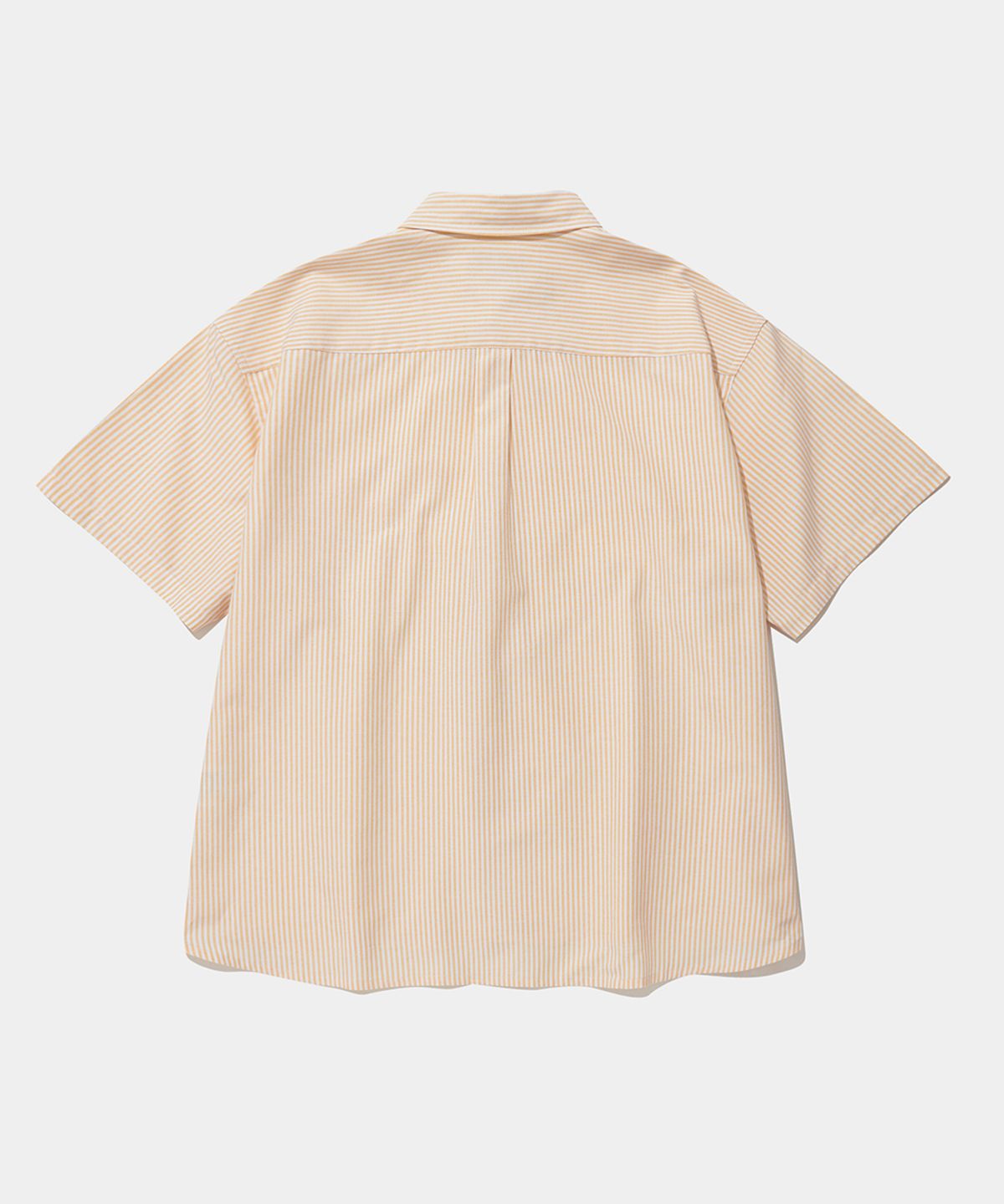 컬럼비아 유니버시티(COLUMBIA UNIVERSITY) SL-LABEL ONE POCKET OXFORD S/S SHIRTS_YELLOW STREETS