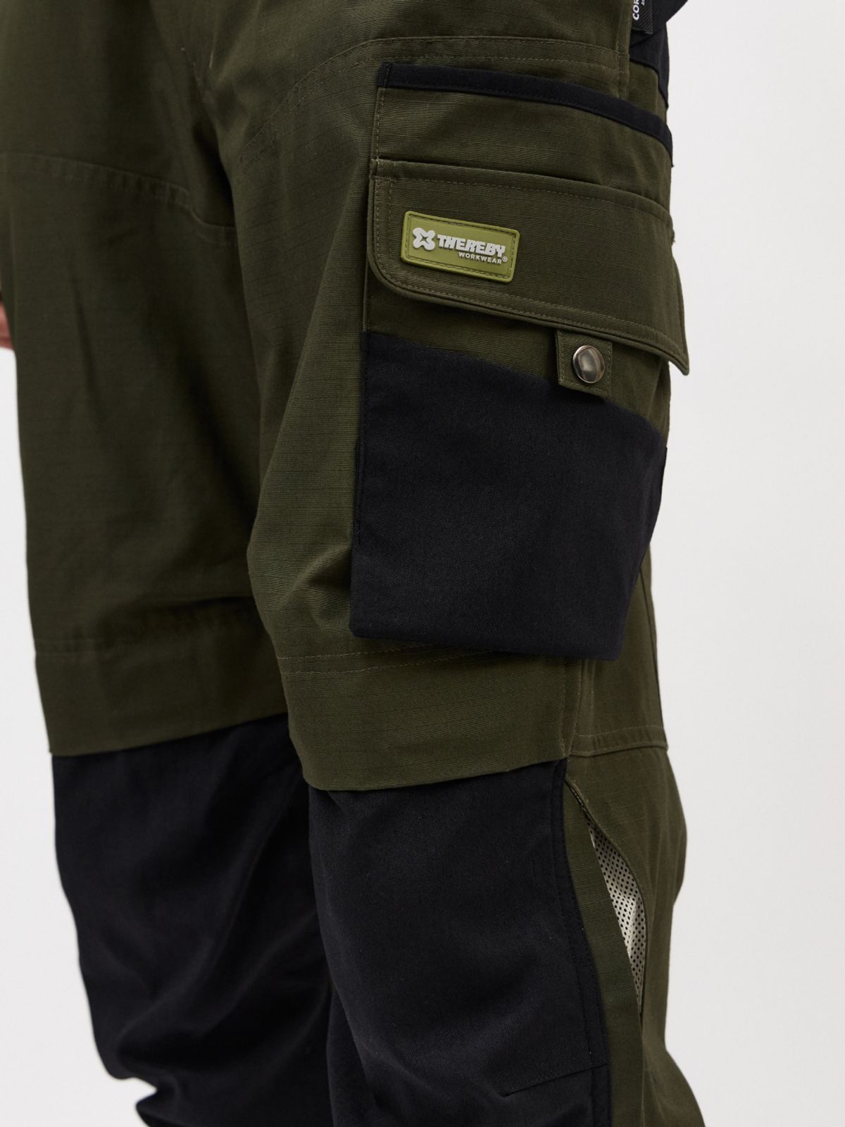 데어바이(THEREBY) S1 립스탑 프로 워크 팬츠 (Khaki)