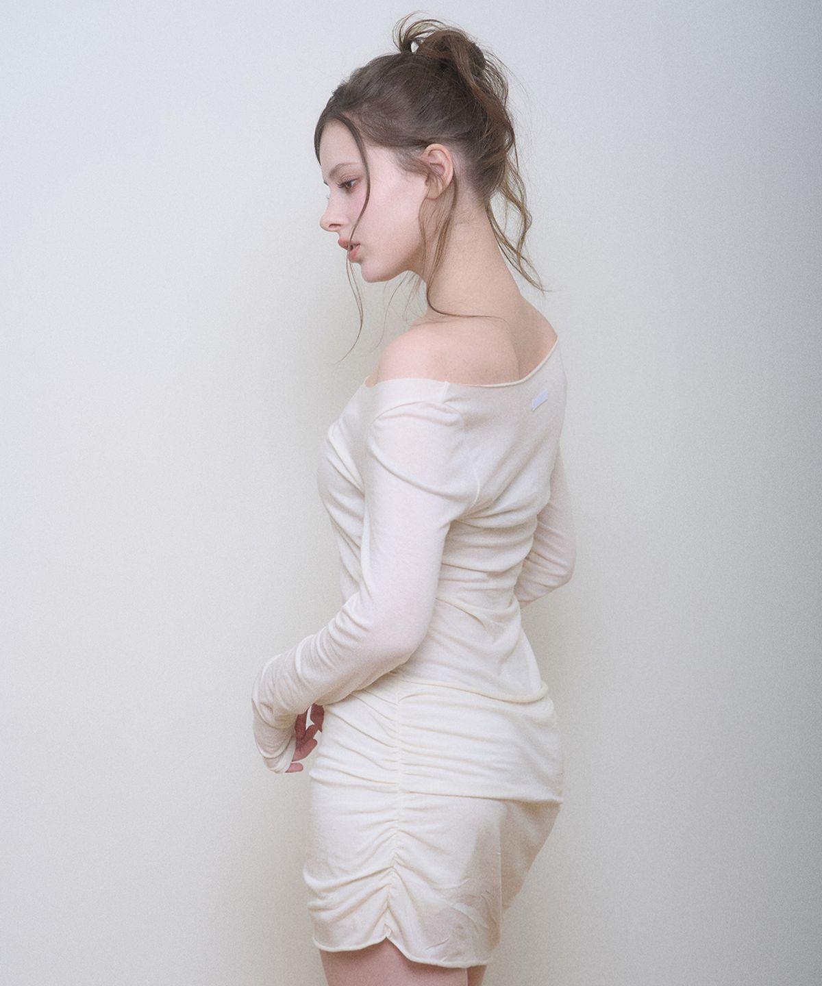 벨리아르(BELLIALEU) VERA CORSET DRESS CREAM