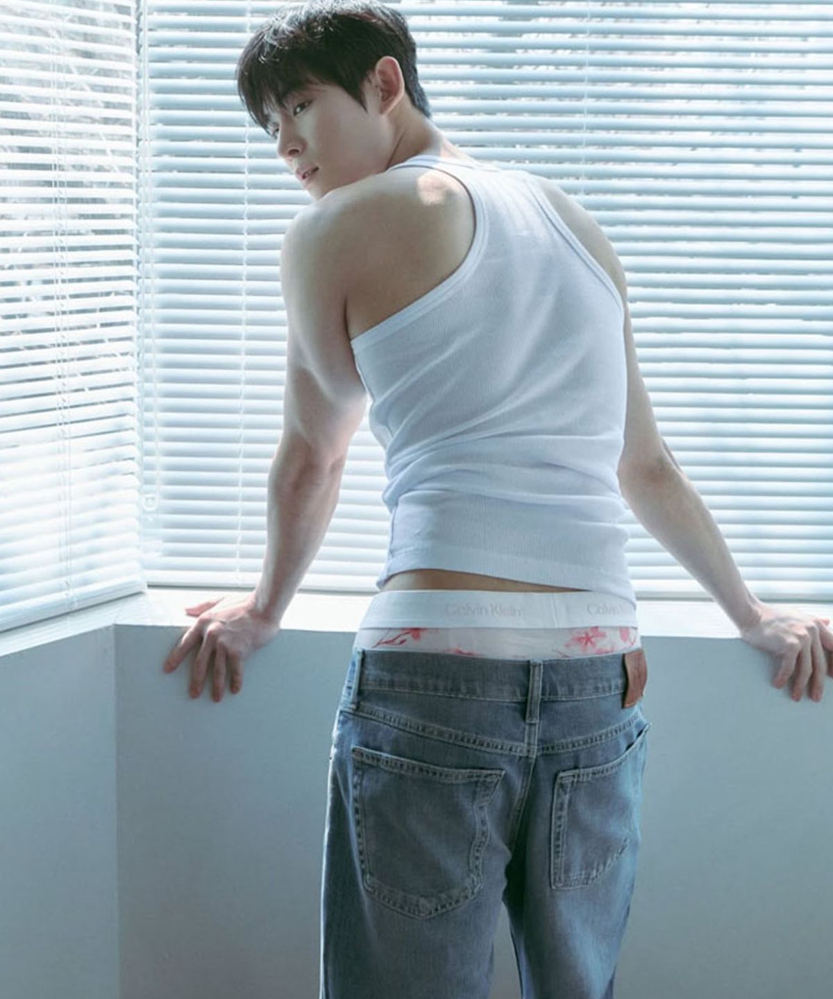 캘빈클라인 언더웨어(CALVIN KLEIN UNDERWEAR) 남성 아이콘 코튼 스트레치 2PK 트렁크_NB43914TW