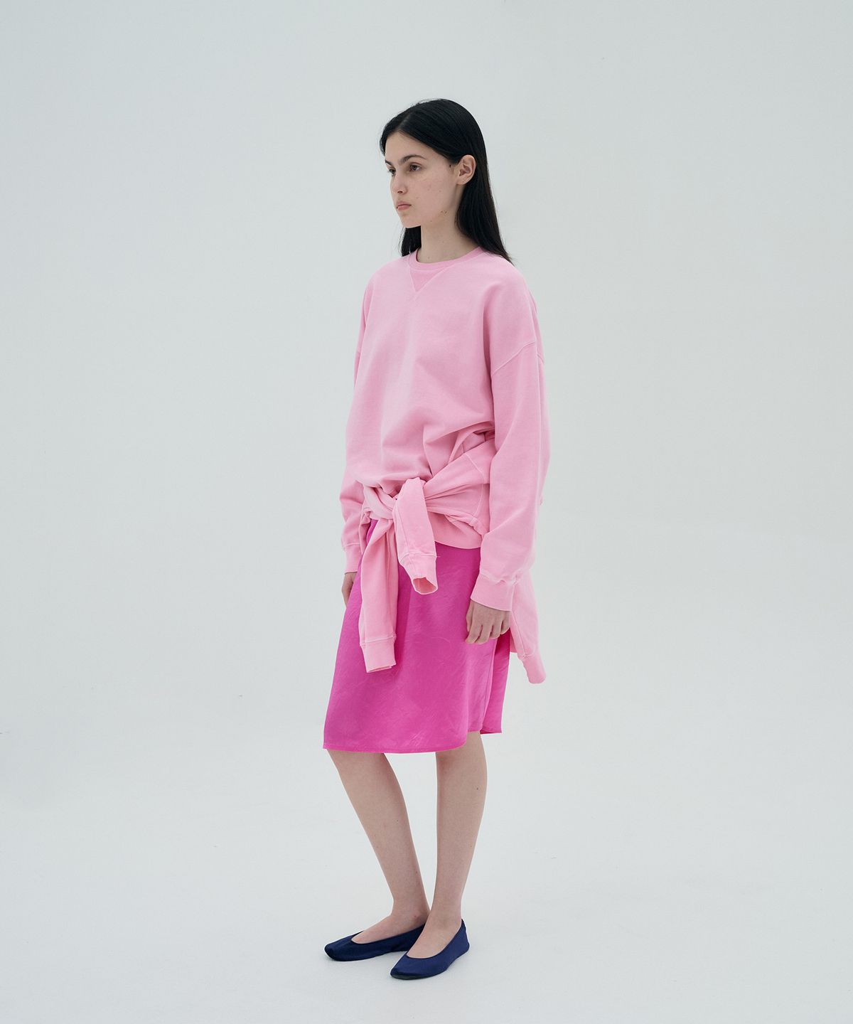 정감 스튜디오(JEONGGAM STUDIOS) Gloss Banding Skirt_3 color